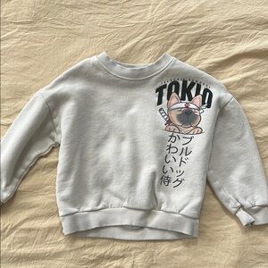 Zara Tokyo Ghoul Sweatshirt Cotton. Size 18-24mo